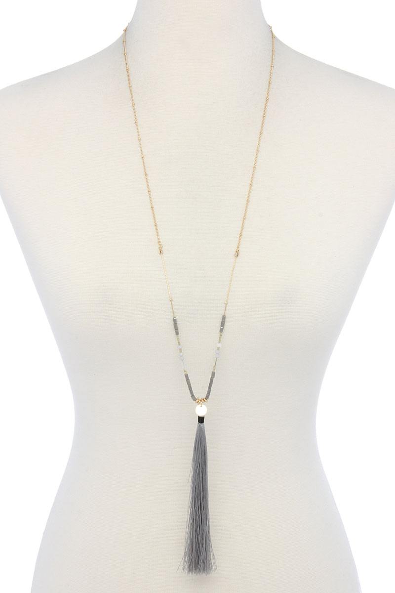 Tassel Pendant Necklace