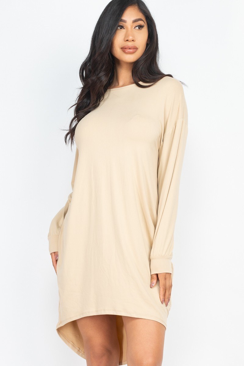 Cozy High Low Dress