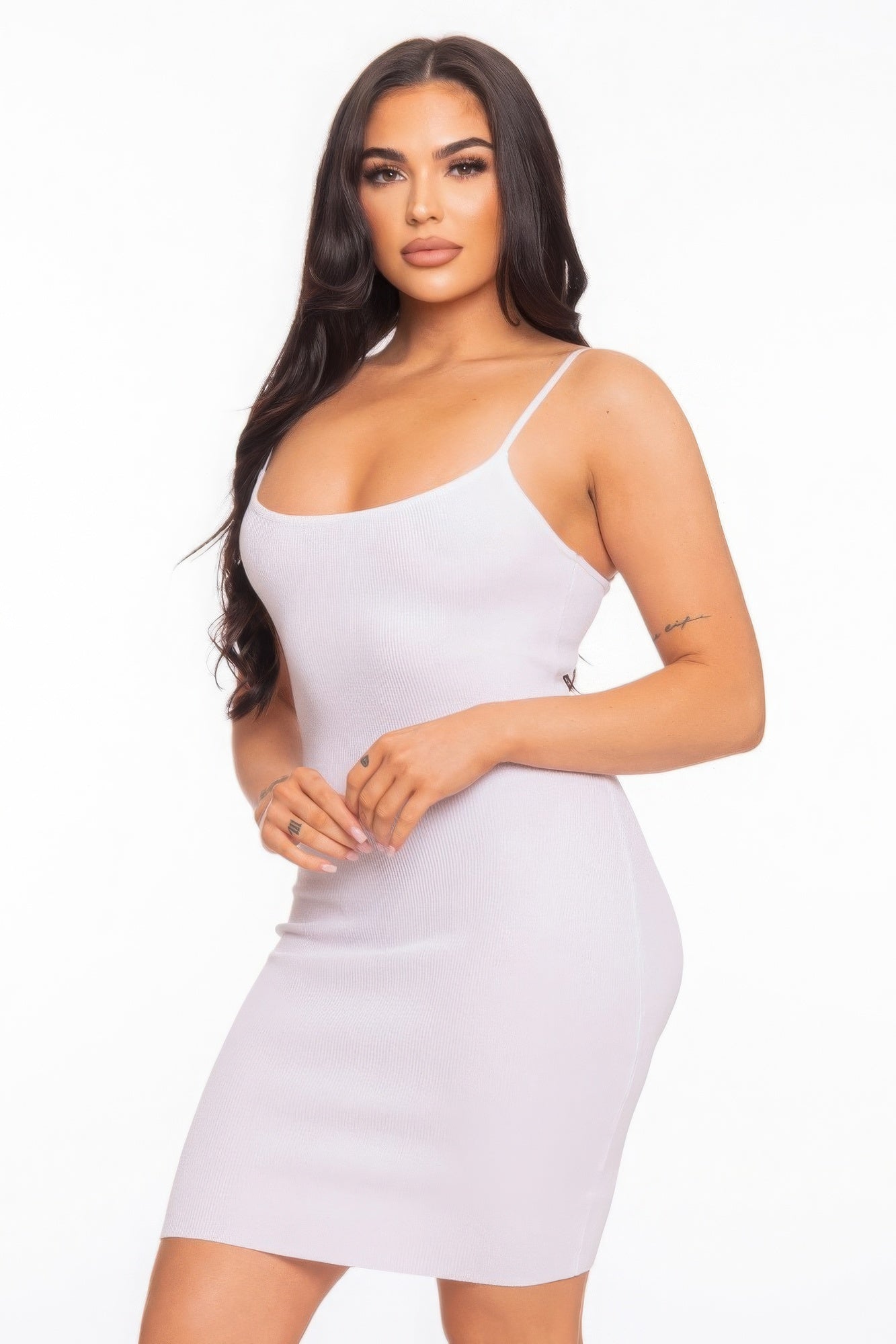 Cami Open Back Mini Dress